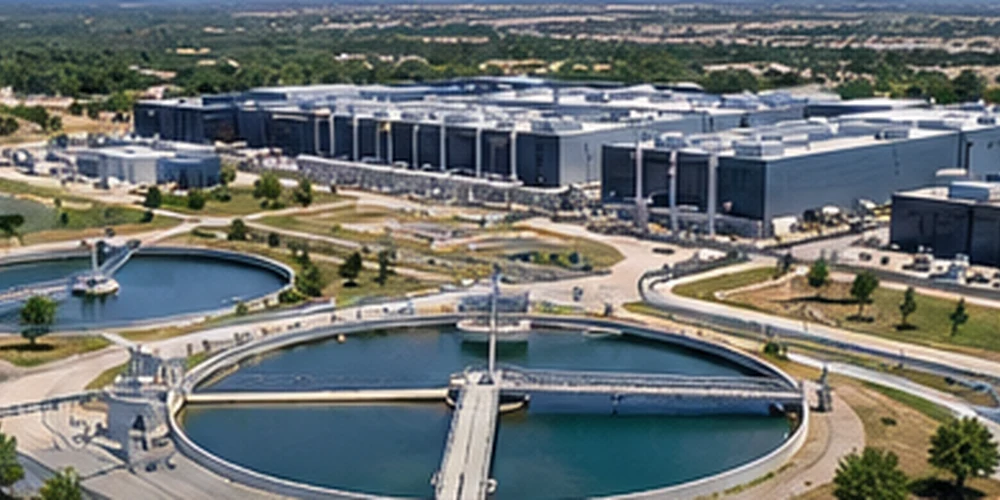 AI-generated conceptual illustration of a Texas data center topic