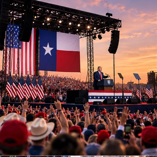 AI-generated editorial illustration for texas politics report