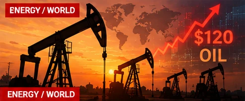 AI-generated editorial illustration for IRAN TENSIONS PUT GLOBAL OIL SUPPLIES AND PRICES IN FOCUS
