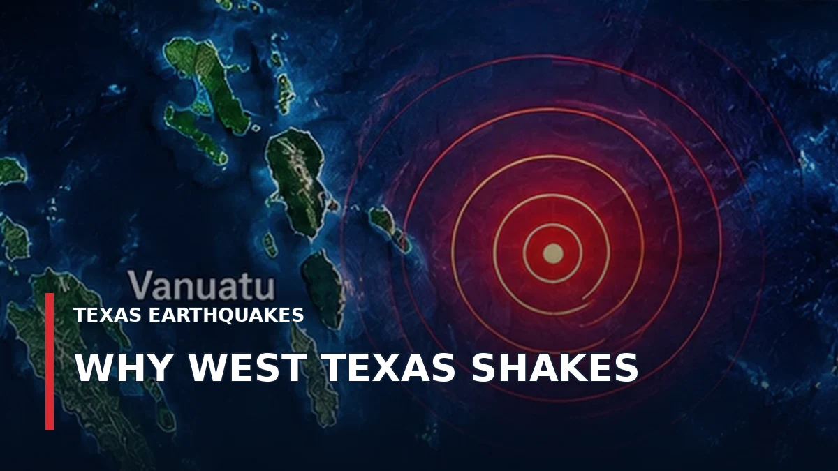 Editorial illustration of seismic monitoring; not an image of this earthquake